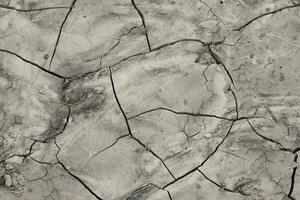 The ground has cracks in the top view for background photo