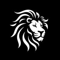 Lion, Minimalist and Simple Silhouette - Vector illustration