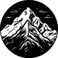 Mountain - High Quality Vector Logo - Vector illustration ideal for T-shirt graphic