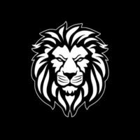 Lion - Minimalist and Flat Logo - Vector illustration