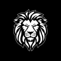 Lion - Minimalist and Flat Logo - Vector illustration