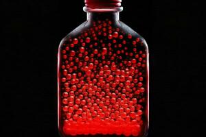 love elixir bottle. Neural network AI generated photo