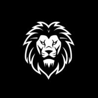 Lion - Minimalist and Flat Logo - Vector illustration