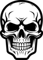 Skull - High Quality Vector Logo - Vector illustration ideal for T-shirt graphic