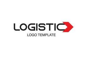 logotipo para empresa de logística y entrega vector