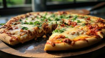 Pizza - Classic, Cheesy, Delicious, Crowd-Pleasing Comfort Food photo