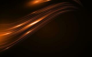 abstract flowing neon wave background photo