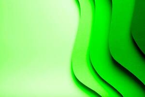 psychedelic paper shapes with copy space photo