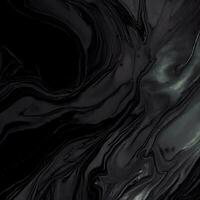 Black Marble ink texture acrylic painted waves texture background. pattern can used for wallpaper or skin wall tile luxurious. Generative AI photo