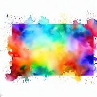 Abstract powder splatted background Freeze motion of color powder exploring photo