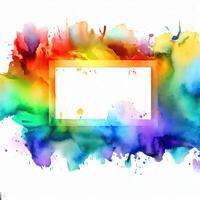 Abstract powder splatted background Freeze motion of color powder exploring photo