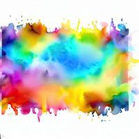 Abstract powder splatted background Freeze motion of color powder exploring photo