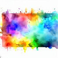 Abstract powder splatted background Freeze motion of color powder exploring photo