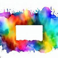 Abstract powder splatted background Freeze motion of color powder exploring photo
