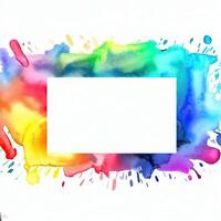 Abstract powder splatted background Freeze motion of color powder exploring photo
