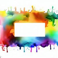 Abstract powder splatted background Freeze motion of color powder exploring photo