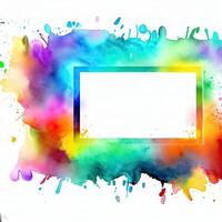 Abstract powder splatted background Freeze motion of color powder exploring photo