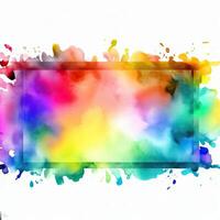 Abstract powder splatted background Freeze motion of color powder exploring photo
