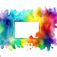 Abstract powder splatted background Freeze motion of color powder exploring photo