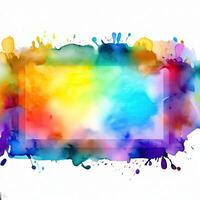 Abstract powder splatted background Freeze motion of color powder exploring photo