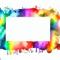 Abstract powder splatted background Freeze motion of color powder exploring photo