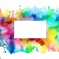 Abstract powder splatted background Freeze motion of color powder exploring photo