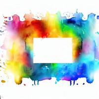 Abstract powder splatted background Freeze motion of color powder exploring photo