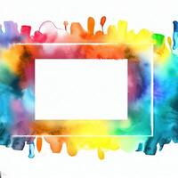 Abstract powder splatted background Freeze motion of color powder exploring photo