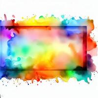 Abstract powder splatted background Freeze motion of color powder exploring photo