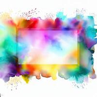 Abstract powder splatted background Freeze motion of color powder exploring photo