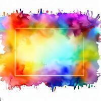 Abstract powder splatted background Freeze motion of color powder exploring photo