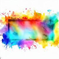 Abstract powder splatted background Freeze motion of color powder exploring photo