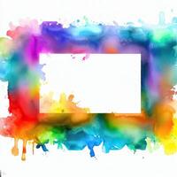 Abstract powder splatted background Freeze motion of color powder exploring photo