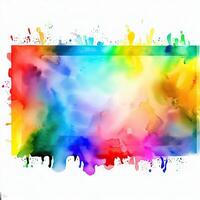 Abstract powder splatted background Freeze motion of color powder exploring photo