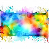 Abstract powder splatted background Freeze motion of color powder exploring photo