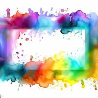 Abstract powder splatted background Freeze motion of color powder exploring photo