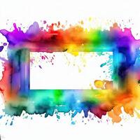 Abstract powder splatted background Freeze motion of color powder exploring photo