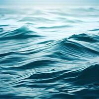 still calm sea water surface  Generative AI photo