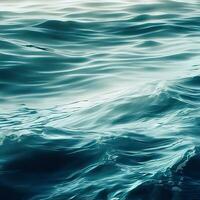 still calm sea water surface  Generative AI photo