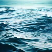 still calm sea water surface  Generative AI photo