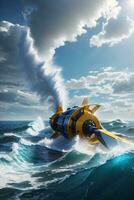 renewable energy tidal power extraction photo