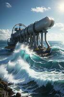 renewable energy tidal power extraction photo