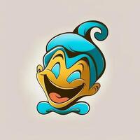 digital genie character kind smiling photo