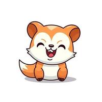 cutest cartoon animal ever smiling photo