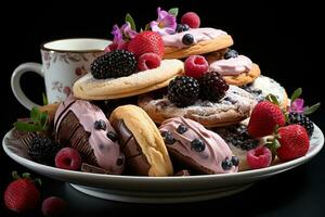 photo of Delicious cookies arrangement