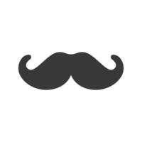 mustache icon design vector template
