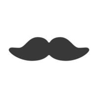 Bigote icono diseño vector modelo