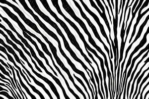 Zebra Skin Background, Zebra Skin Texture, AI Generative photo