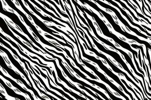 Zebra Skin Background, Zebra Skin Texture, AI Generative photo