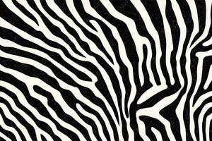 Zebra Skin Background, Zebra Skin Texture, AI Generative photo